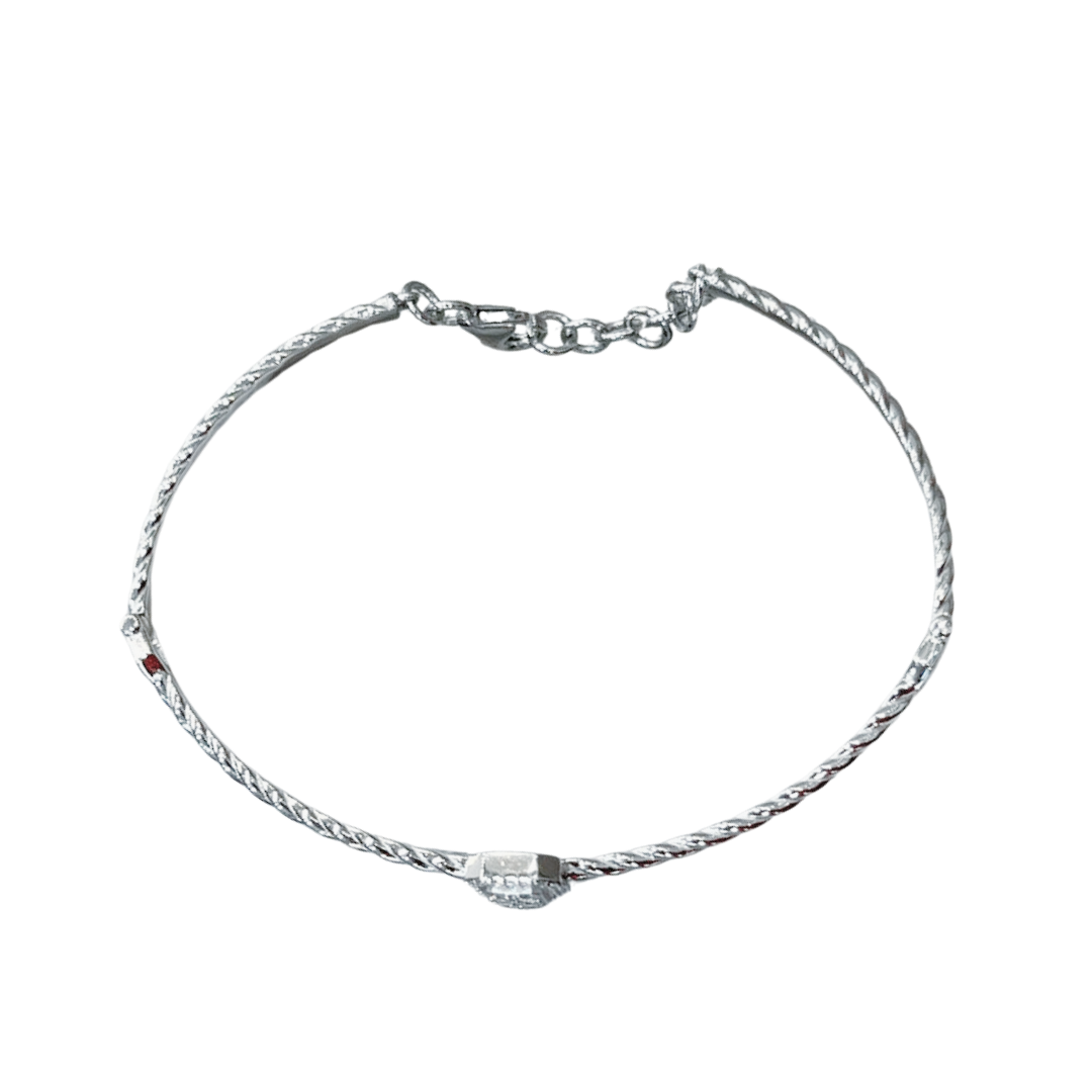 Bracelet - 750 White Gold & Diamonds
