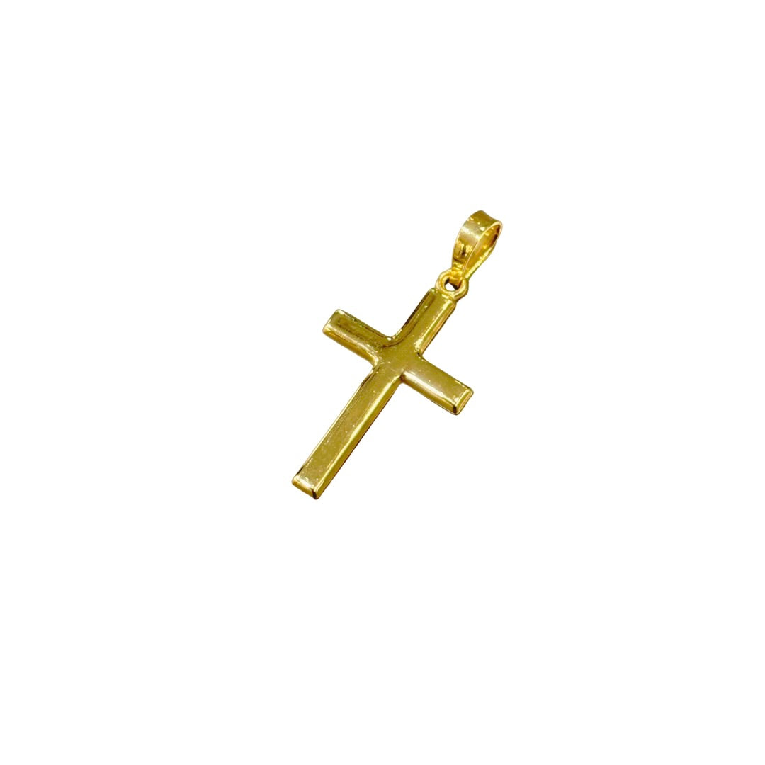 Pendentif Croix - Or Jaune 750