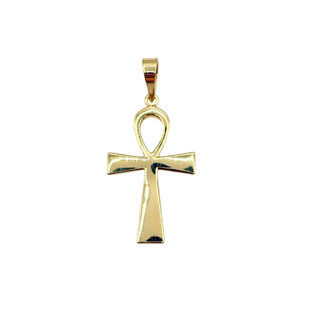 Pendentif Croix de Vie (Ankh) - Or Jaune 750
