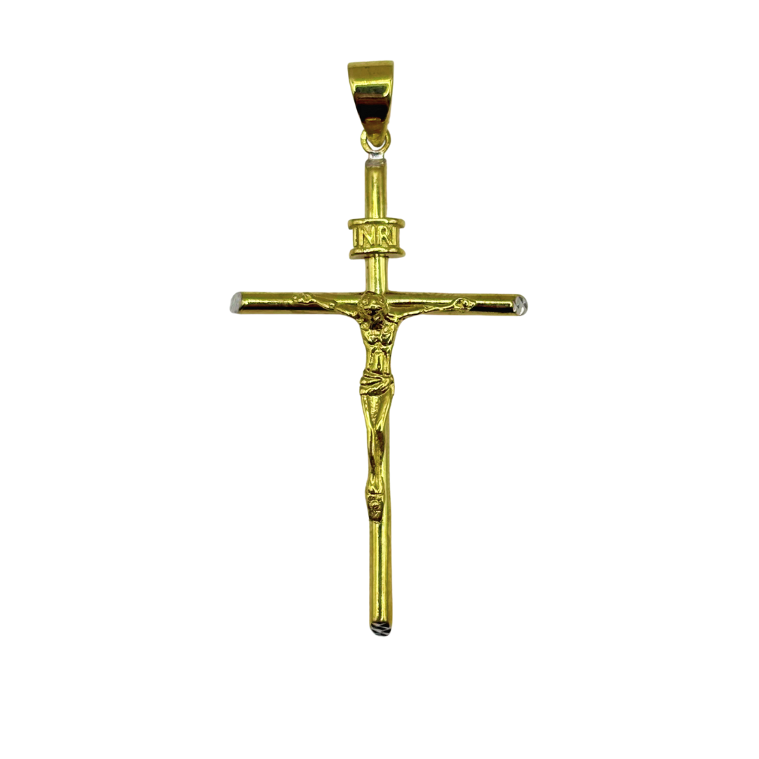 Pendentif Croix - Or Jaune 750