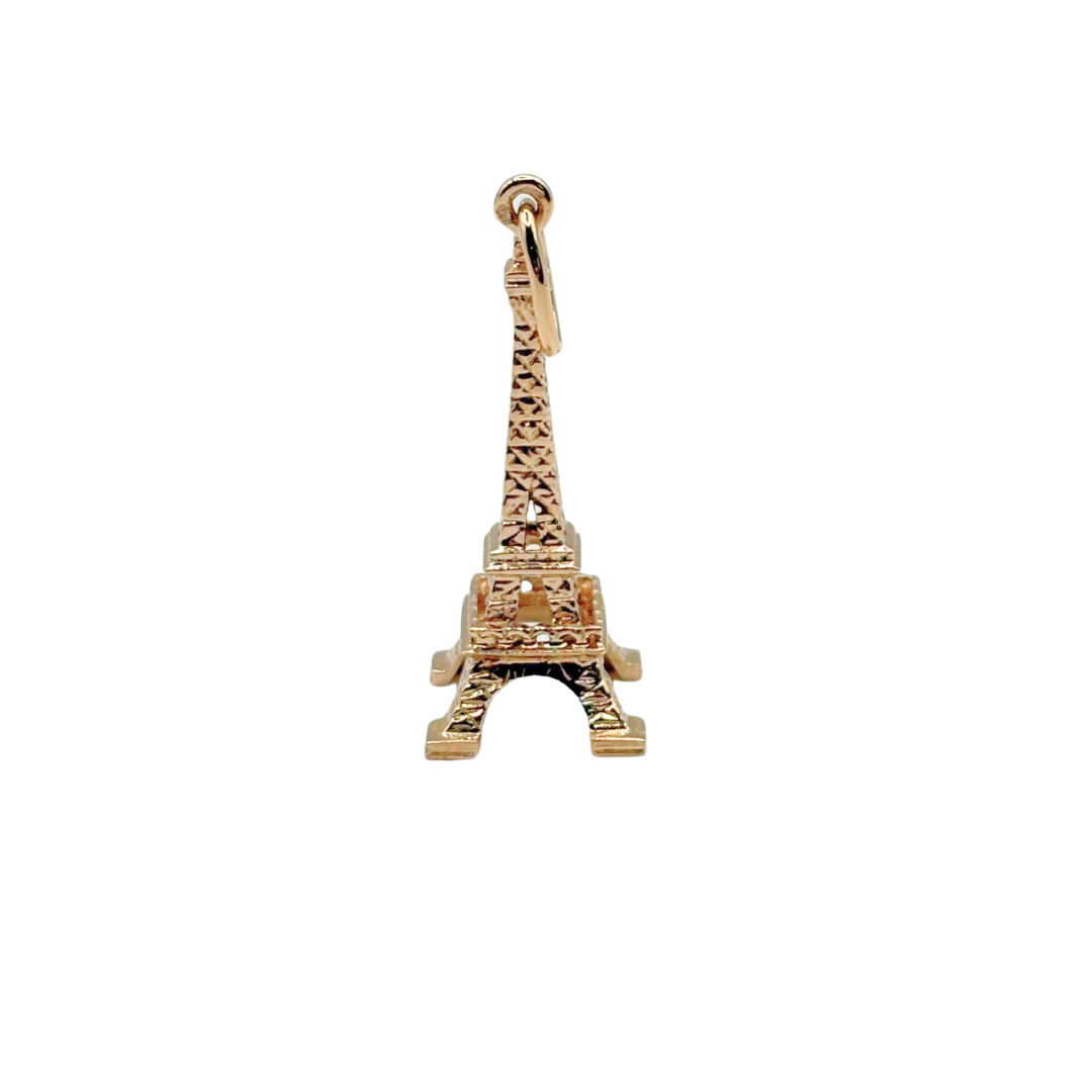 Pendentif Tour Eiffel - Or Jaune 750