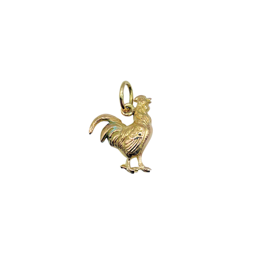 Pendentif Coq - Or Jaune 750
