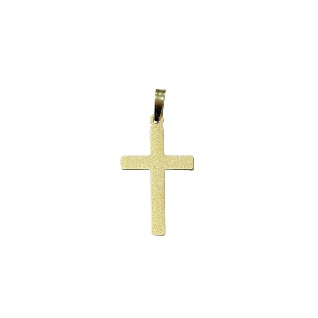 Pendentif Croix - Or Jaune 750