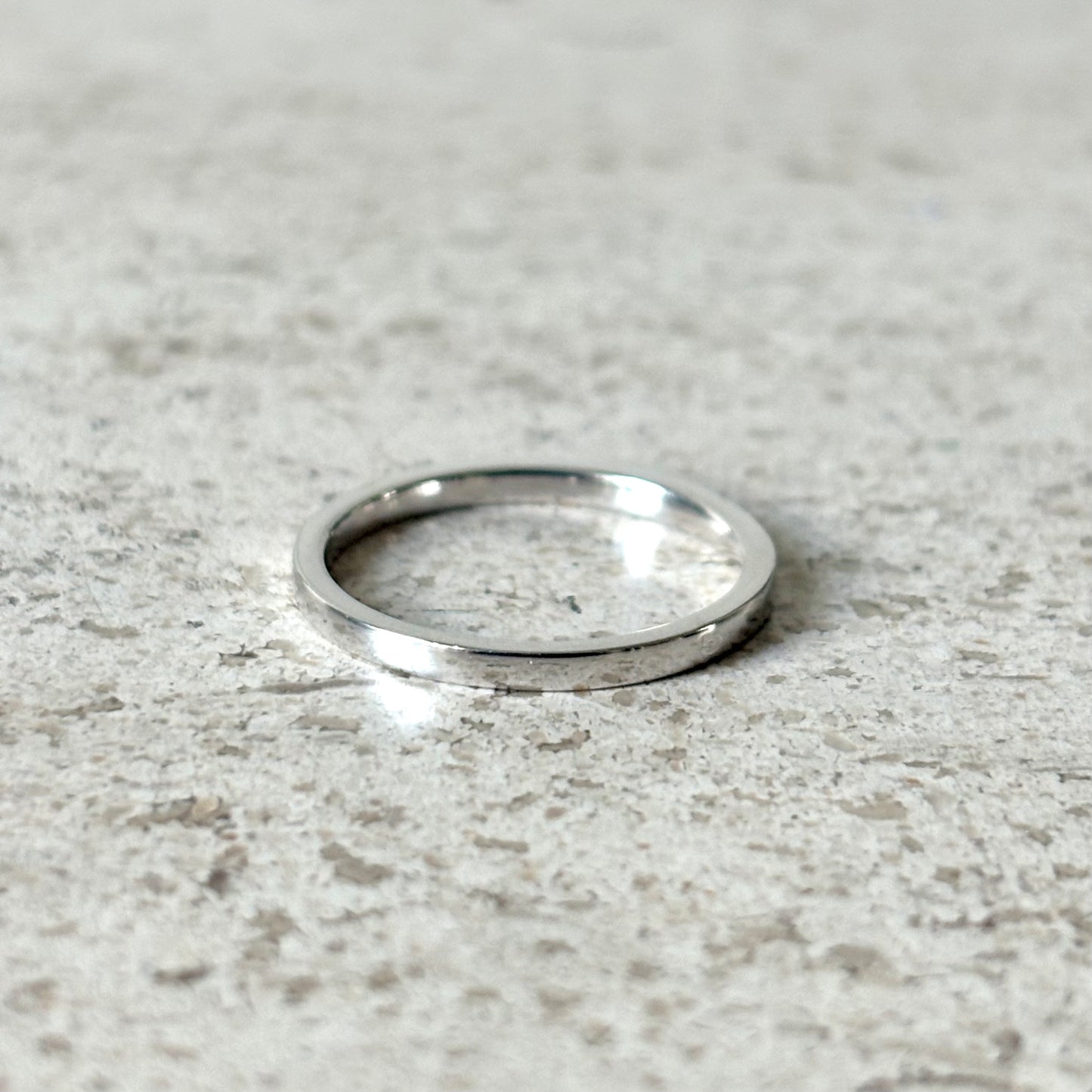 Bague Alliance - Or Blanc 750 & Diamants