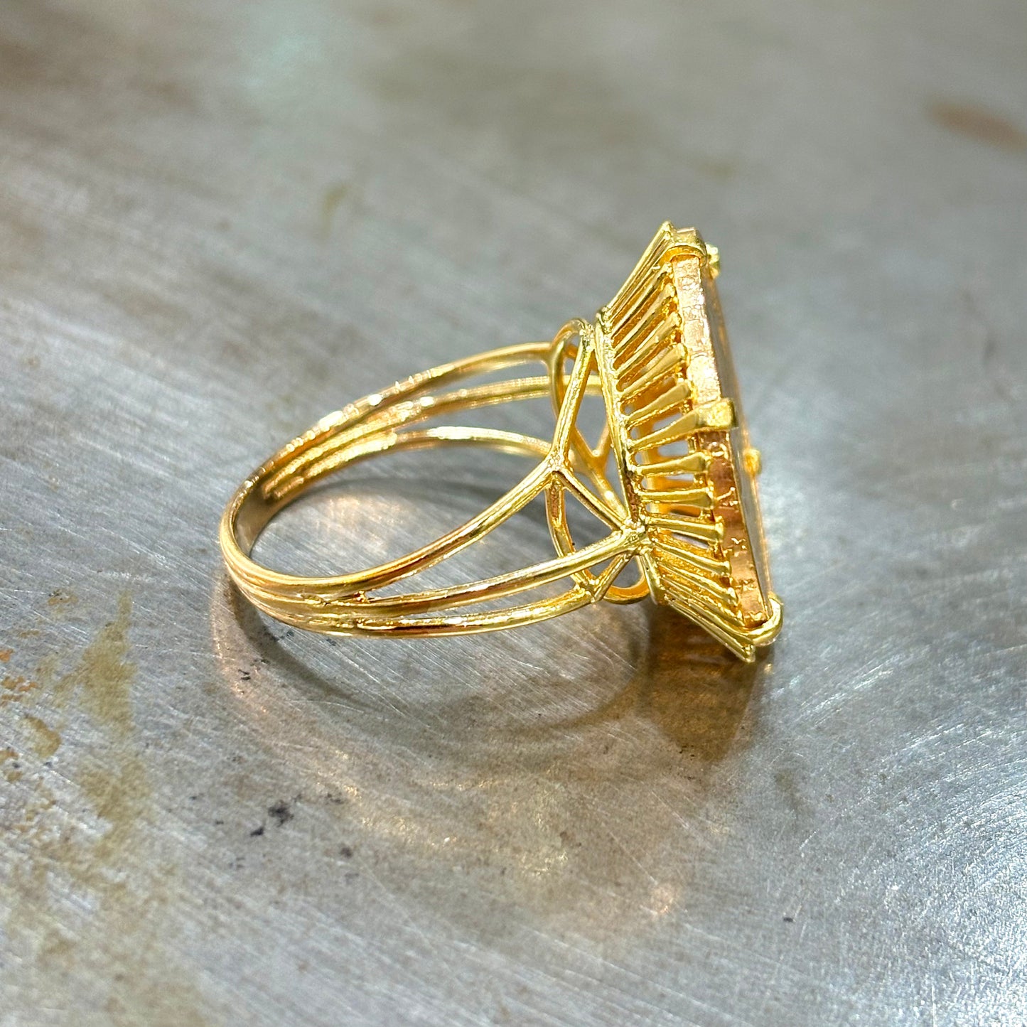 Bague Pièce - Or Jaune 750 & Pièce 20 Francs Suisse