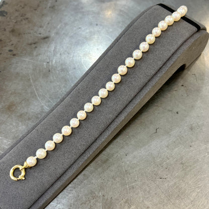 Bracelet - Perles De Culture & Or Jaune 750