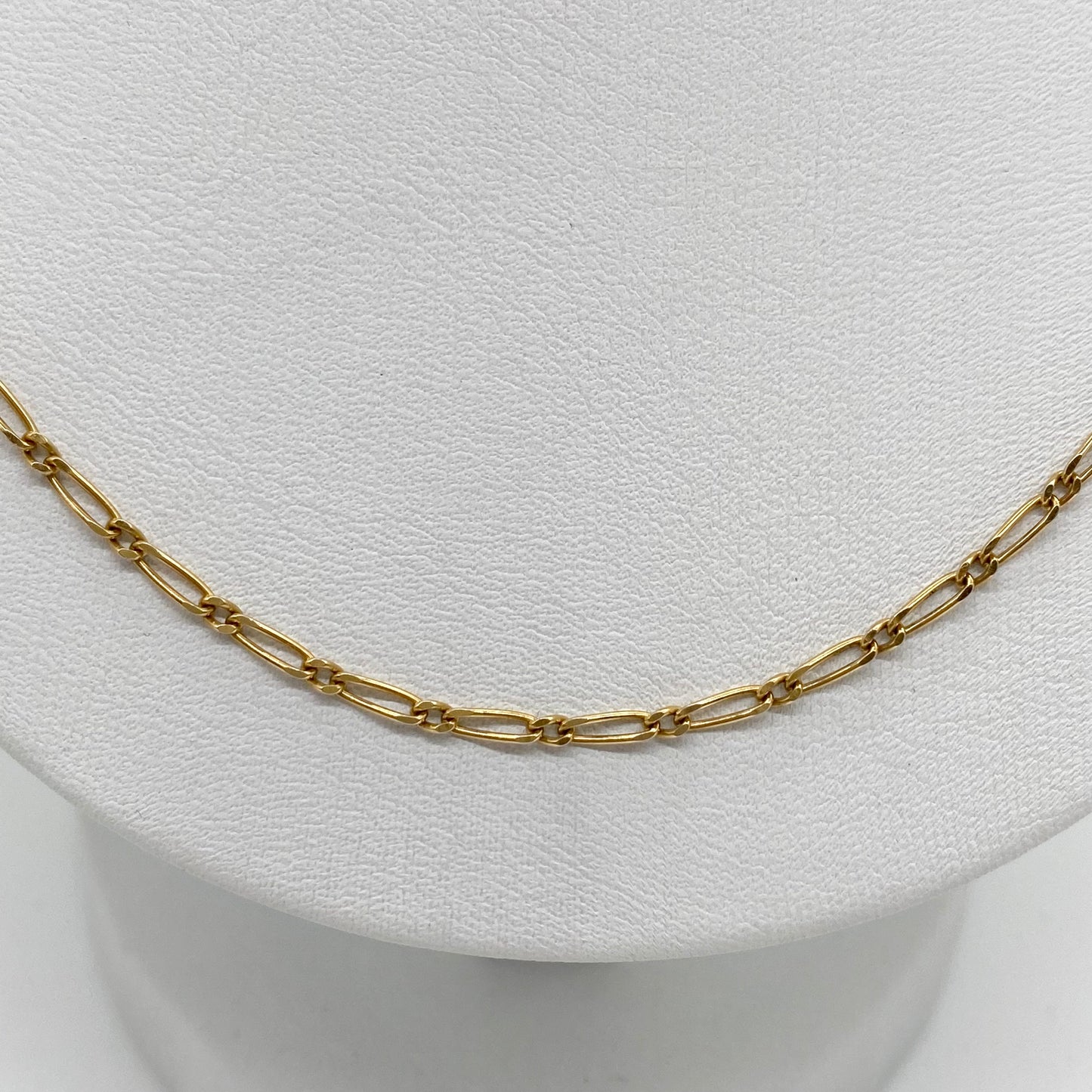 Chaîne Maille Alternée/Gourmette - Or Jaune 750 Occasion