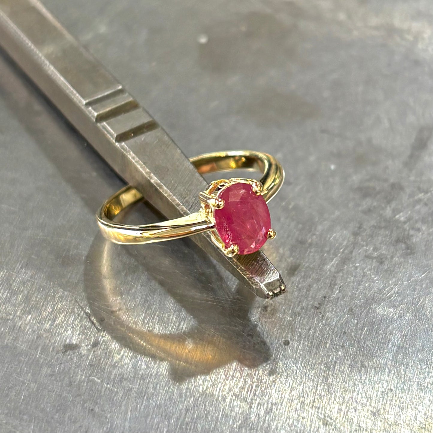 Bague Lapuna - Or Jaune 750 & Rubis