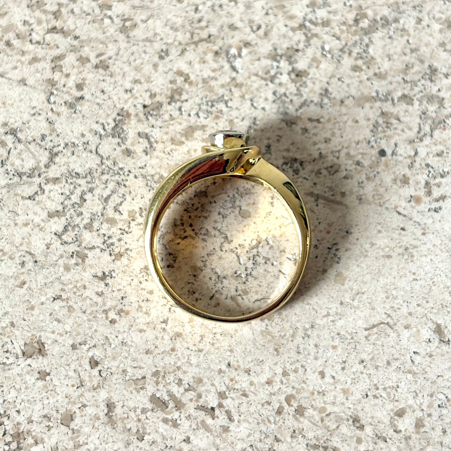 Bague Tourbillon - Or Jaune 750 & Diamant
