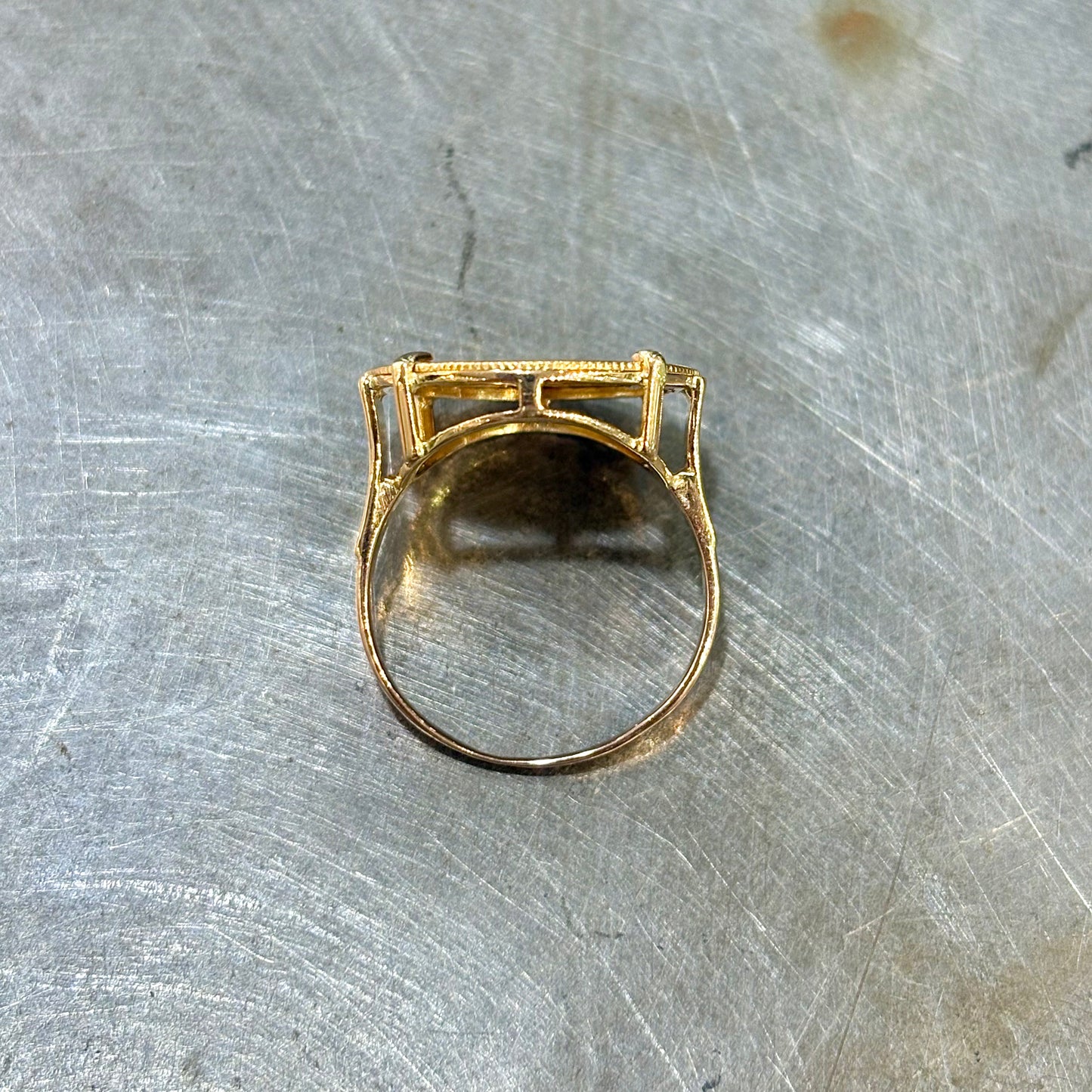 Bague Pièce - Or Jaune 750 & Pièce Or 5 Francs Napoléon