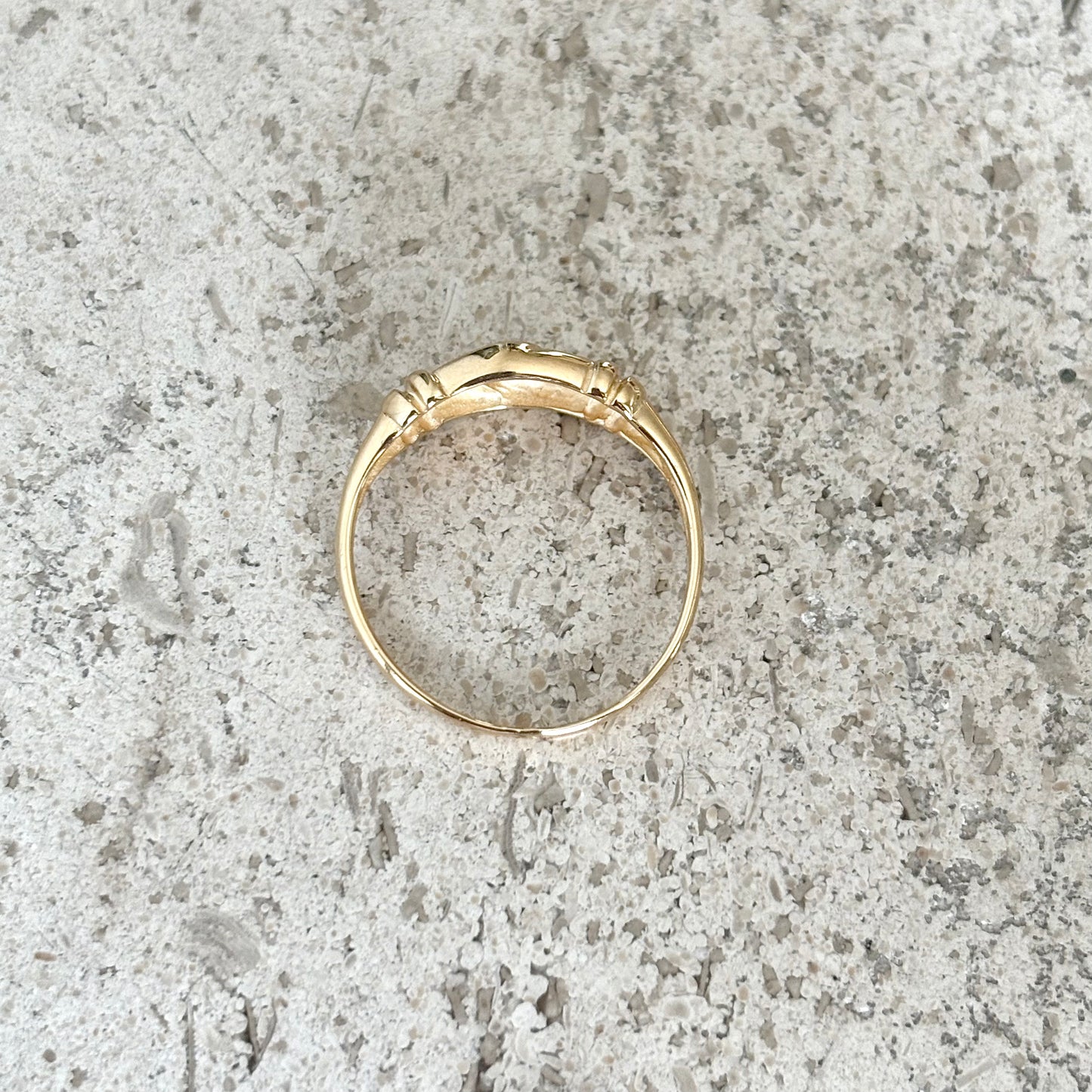Bague Noeud - Or Jaune 750 & Diamants