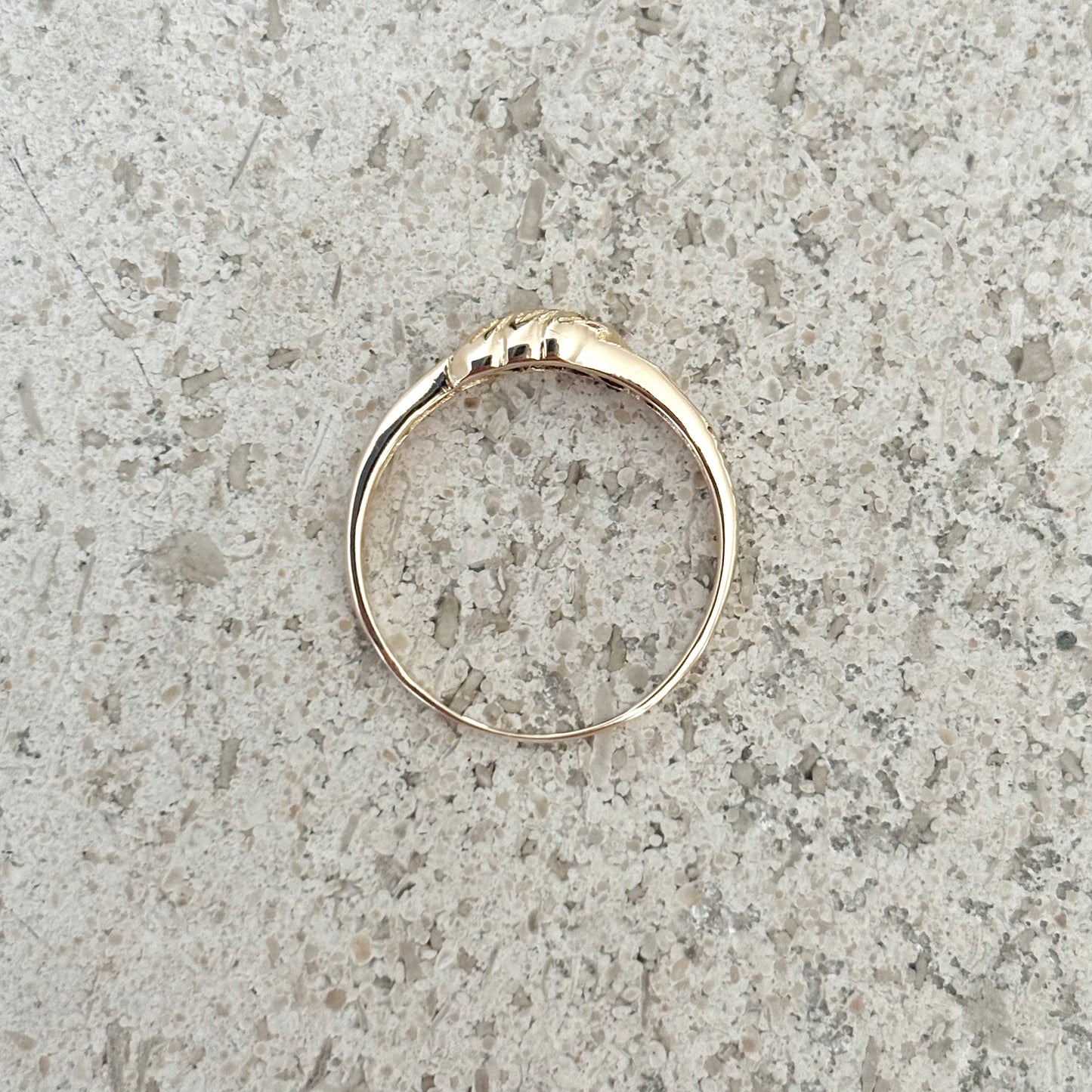 Bague Jonc - Or Jaune 750 & Diamants