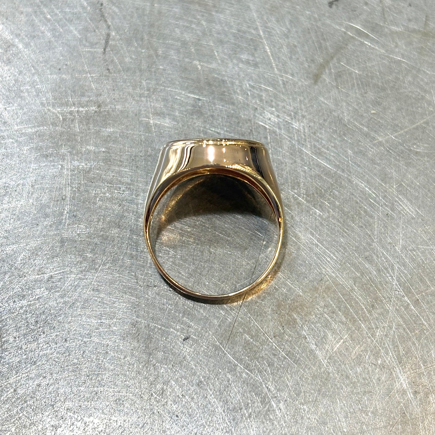 Bague Pièce - Or Jaune 750 & Pièce Or 2 Pesos