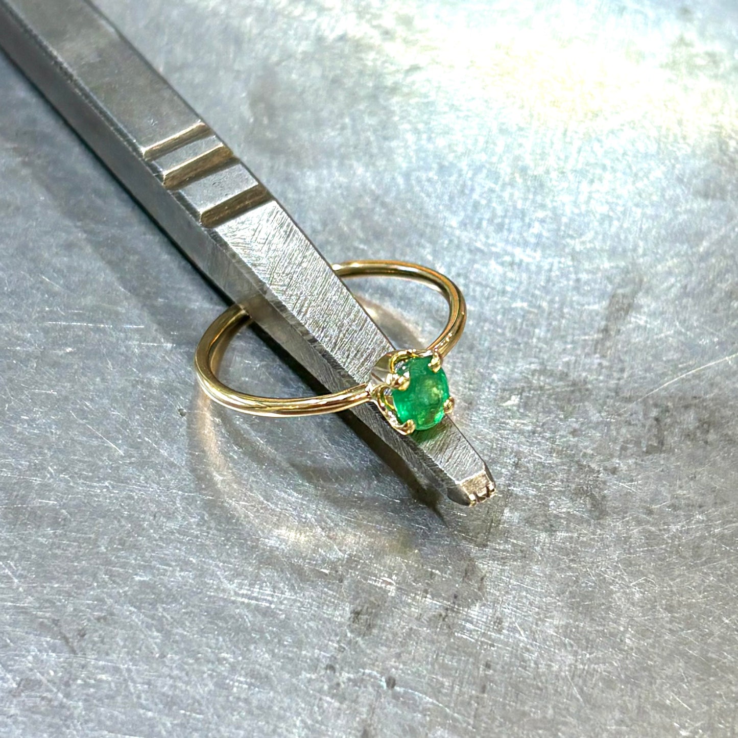 Bague Lapuna - Or Jaune 750 & Émeraude