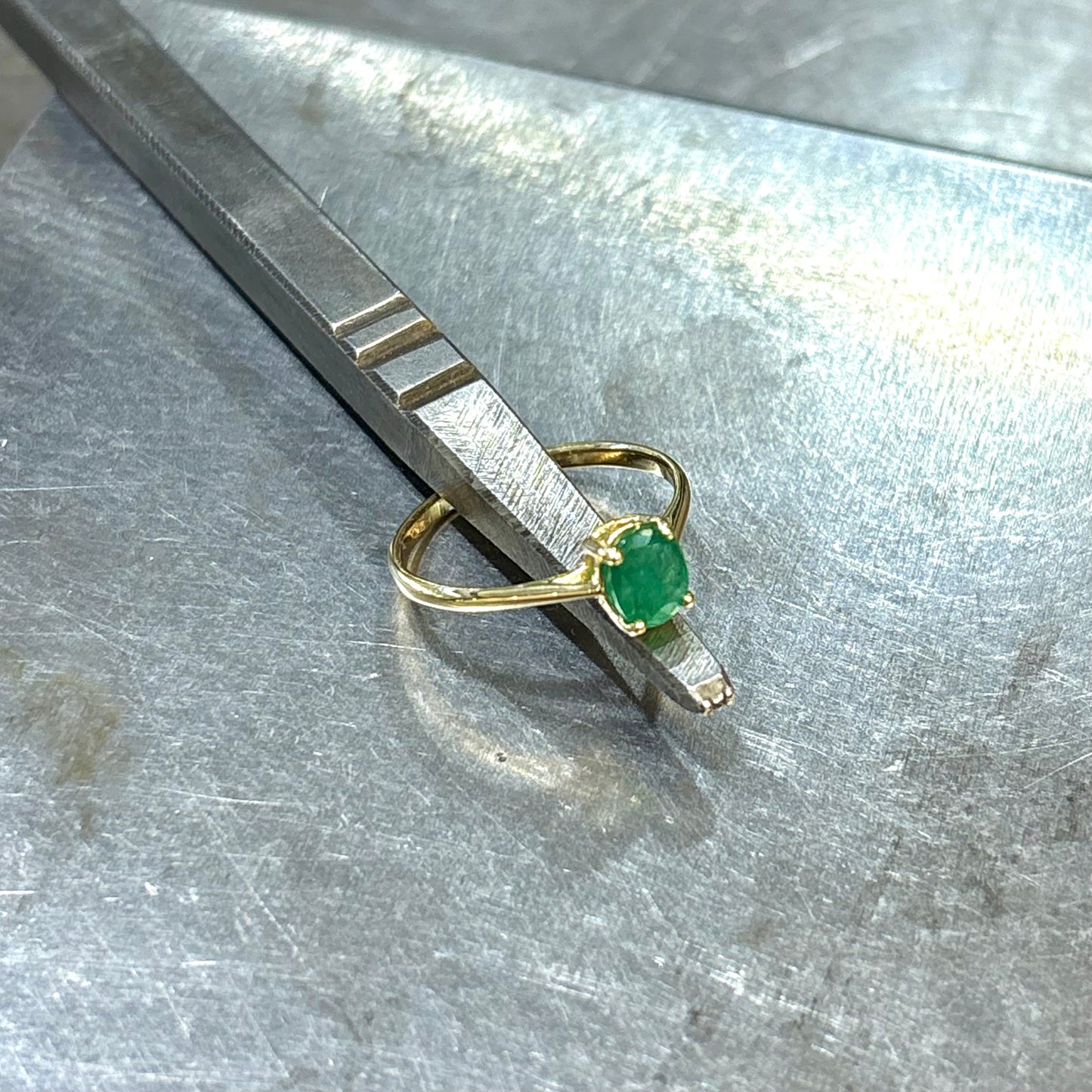 Bague Lapuna - Or Jaune 750 & Émeraude