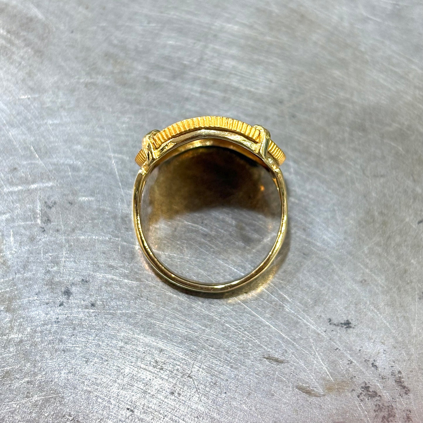Bague Pièce - Or Jaune 750 & Pièce Or Souverain