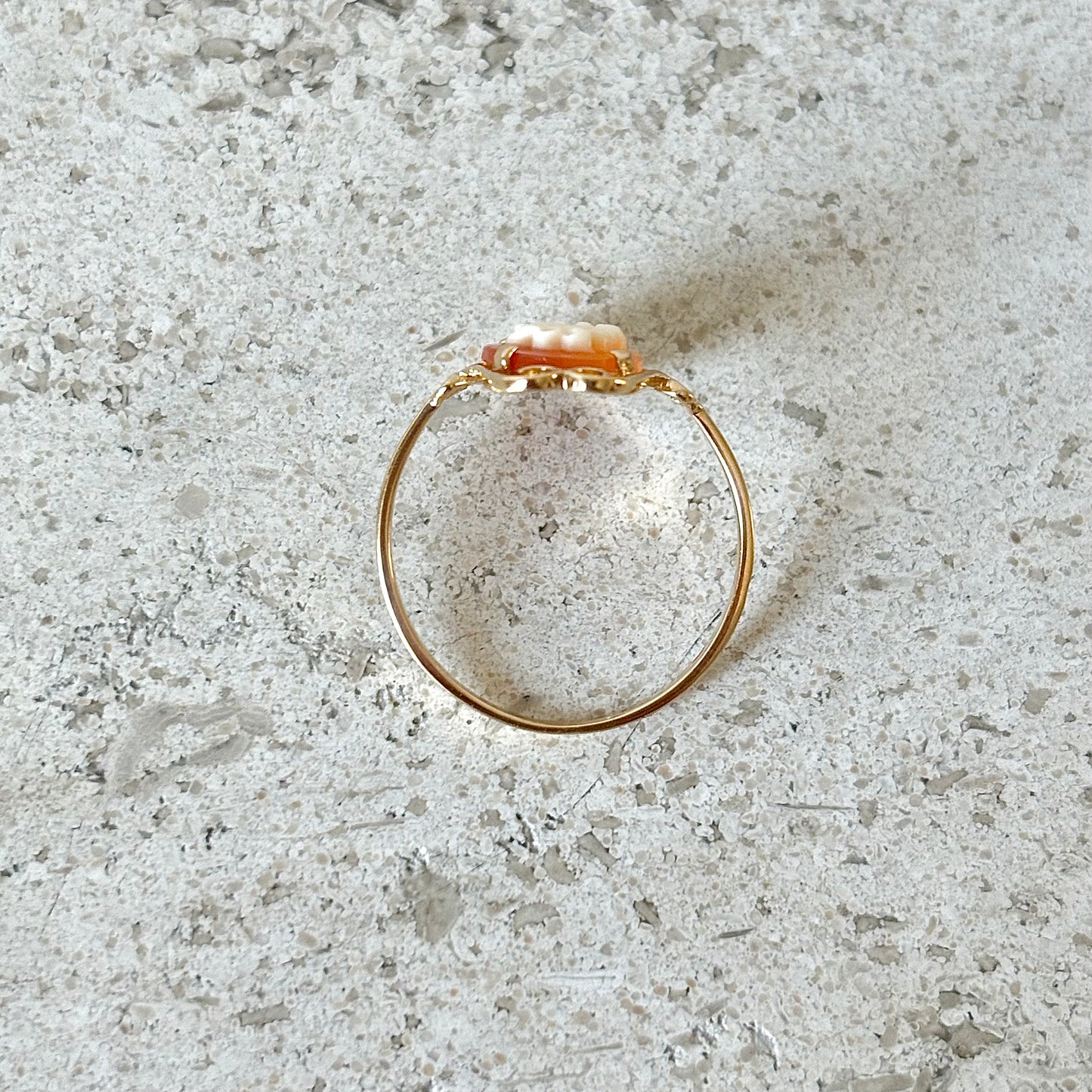 Bague Camée Vintage - Or Jaune 750 & Camée