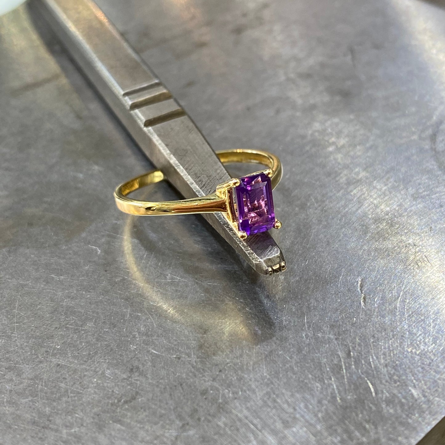 Bague Lapuna - Or Jaune 750 & Améthyste