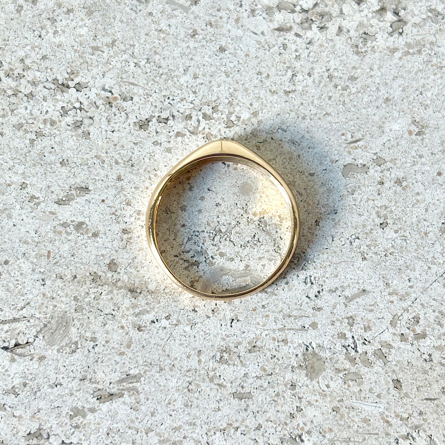 Bague Jonc - Or Jaune 750 & Diamant