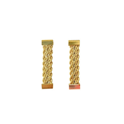 Boucles D'oreilles Filigrane - Or Jaune 750