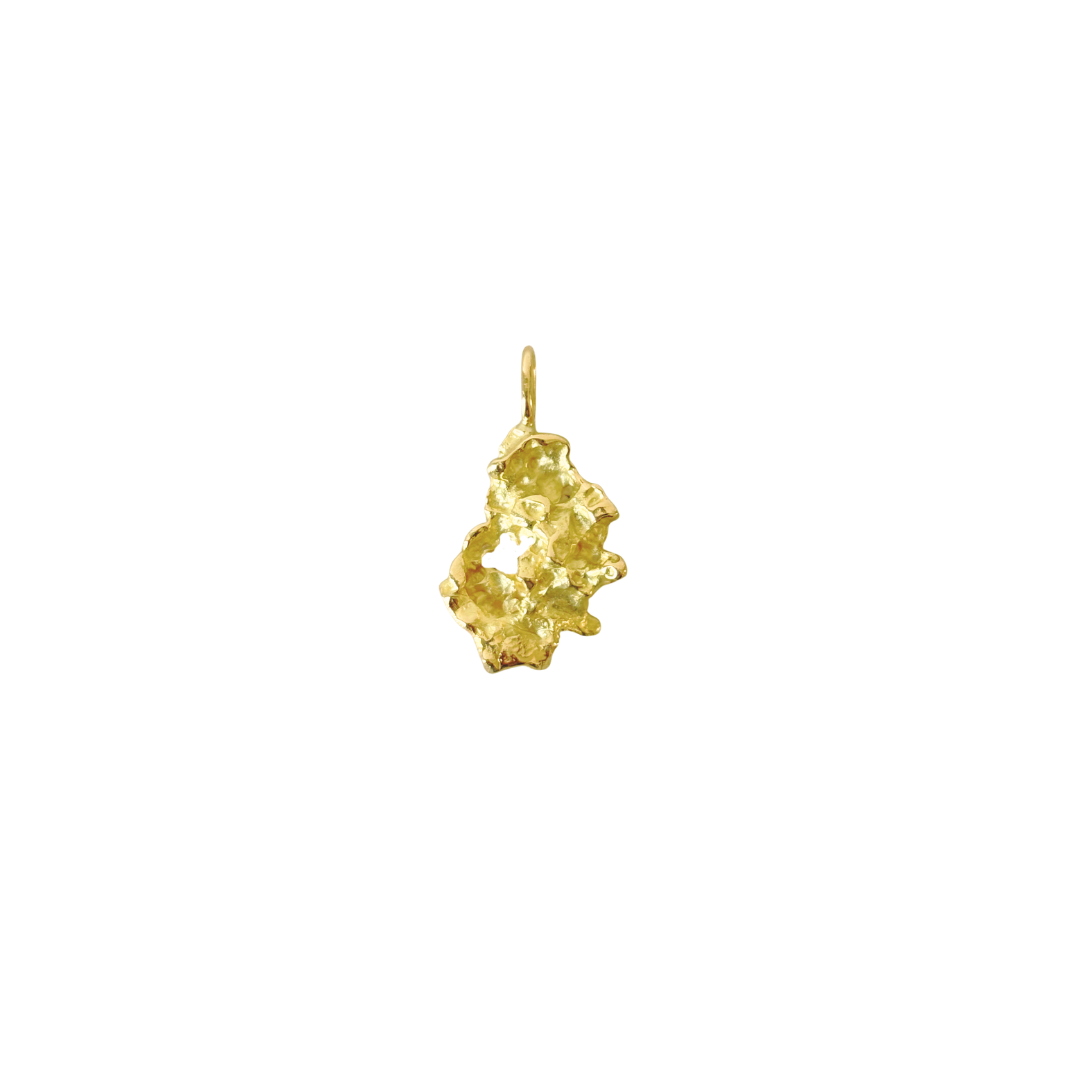 Pendentif Pépite - Or Jaune 750