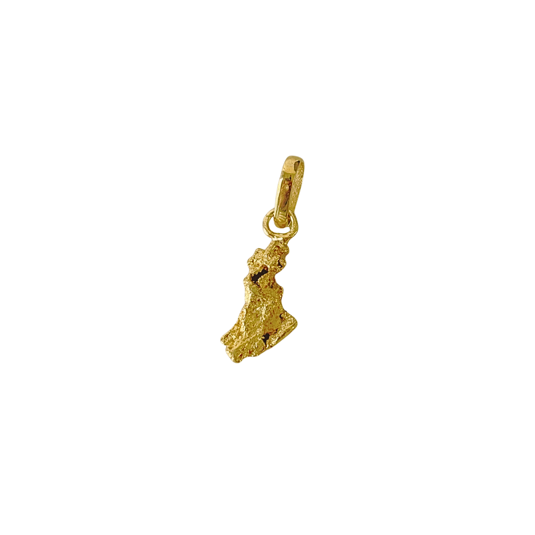 Pendentif Pépite - Or Jaune 916