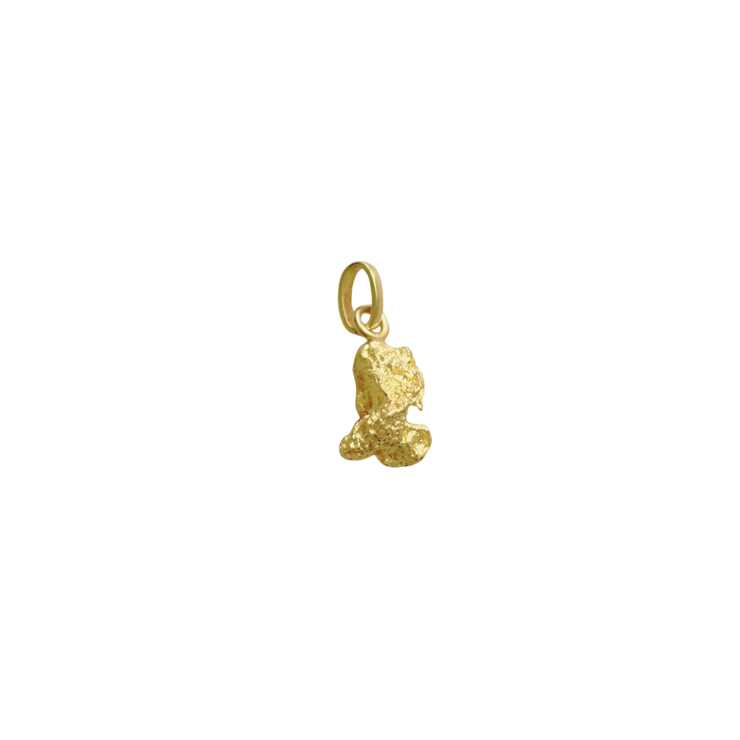 Pendentif Pépite - Or Jaune 916/1000