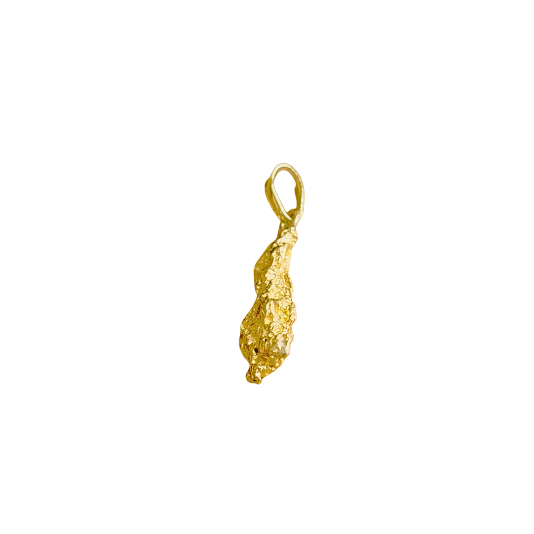 Pendentif Pépite - Or Jaune 916