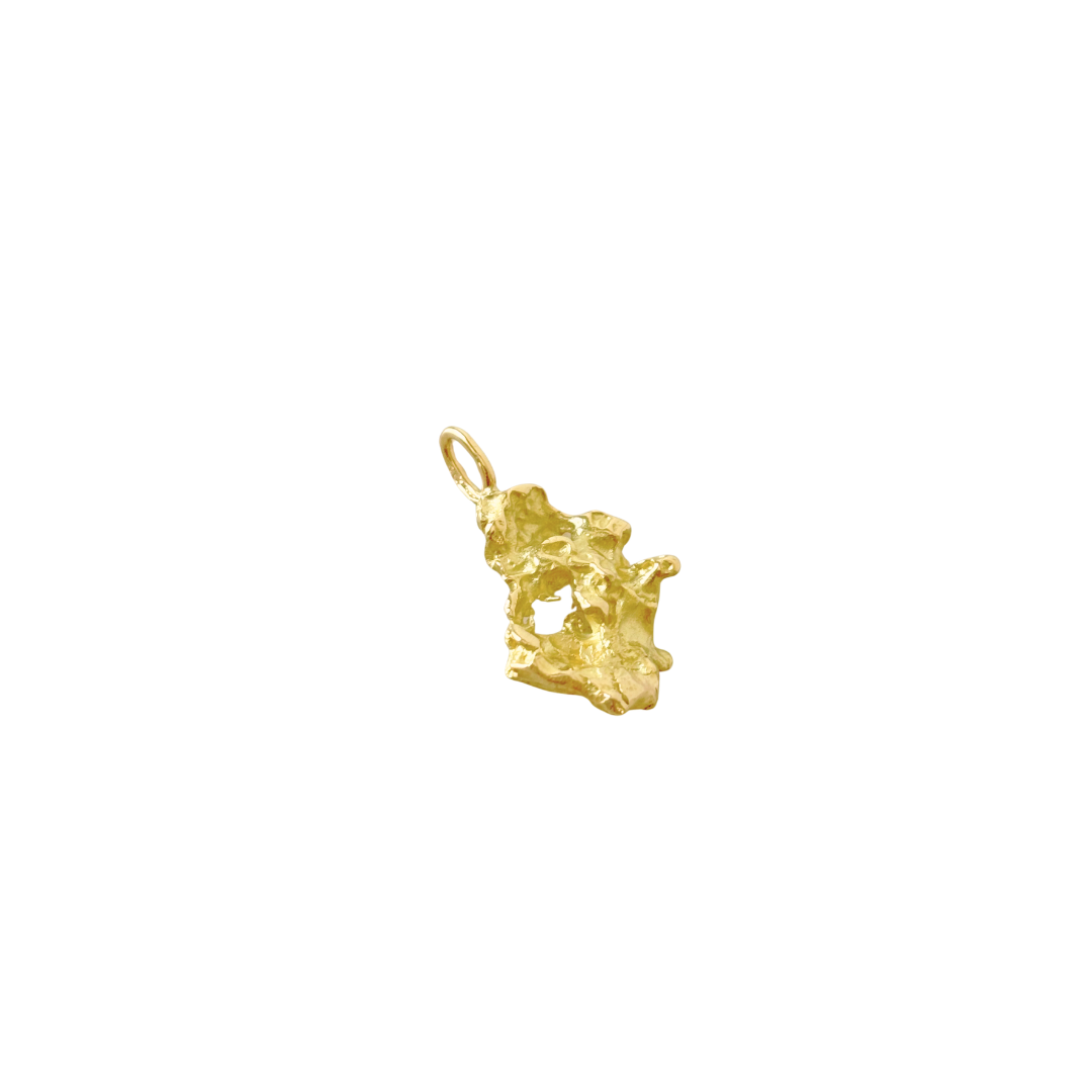 Pendentif Pépite - Or Jaune 750