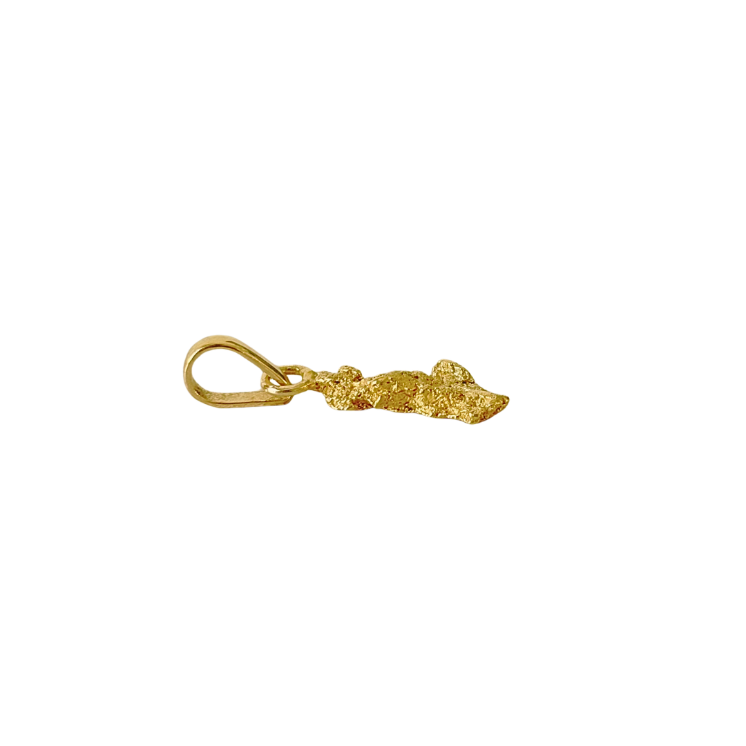 Pendentif Pépite - Or Jaune 916
