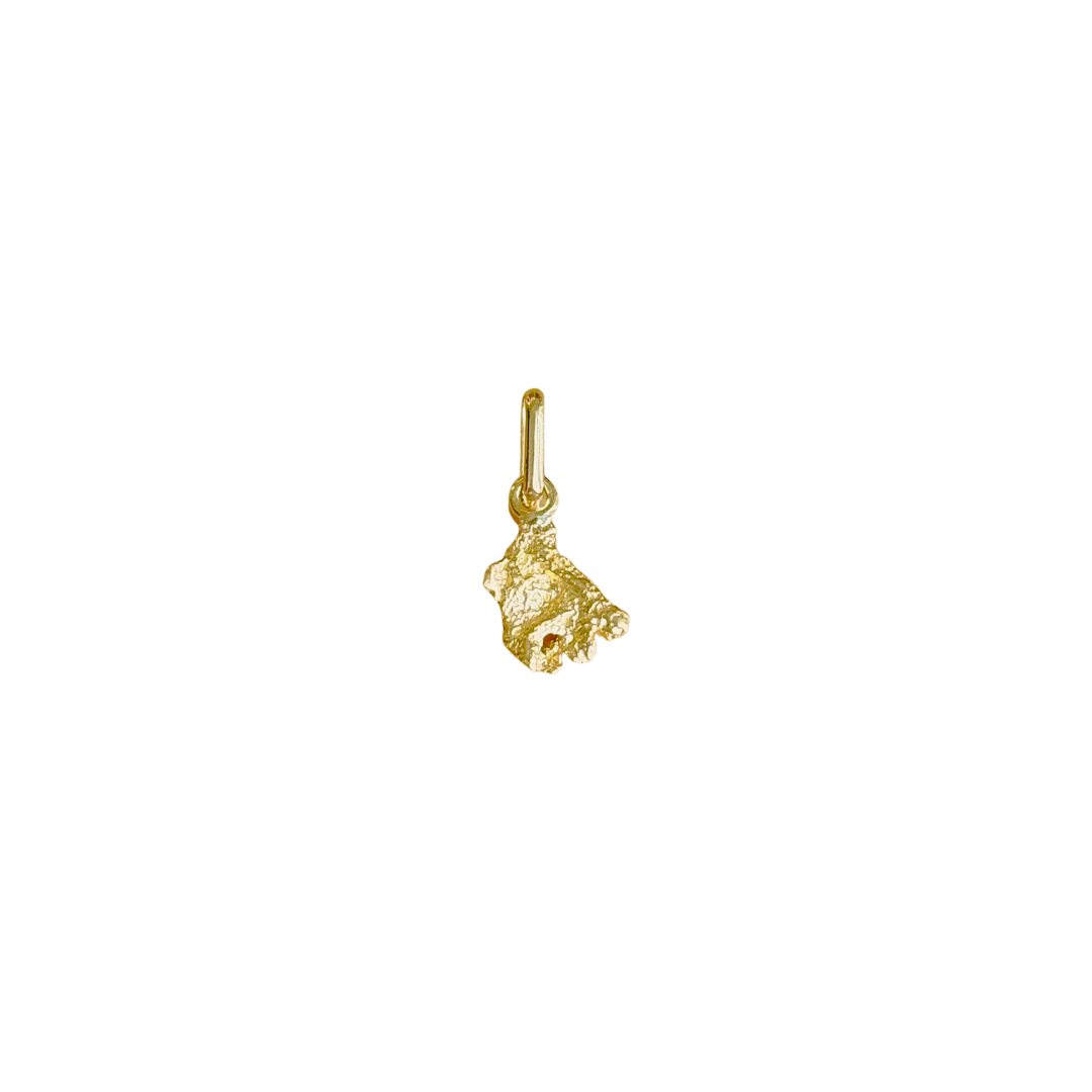 Pendentif Pépite - Or Jaune 916
