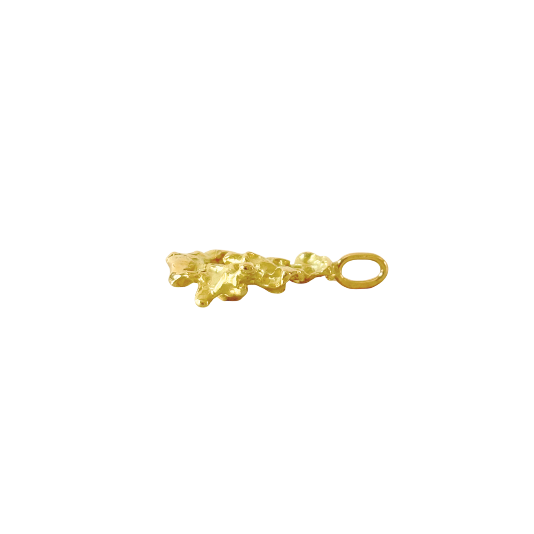 Pendentif Pépite - Or Jaune 750