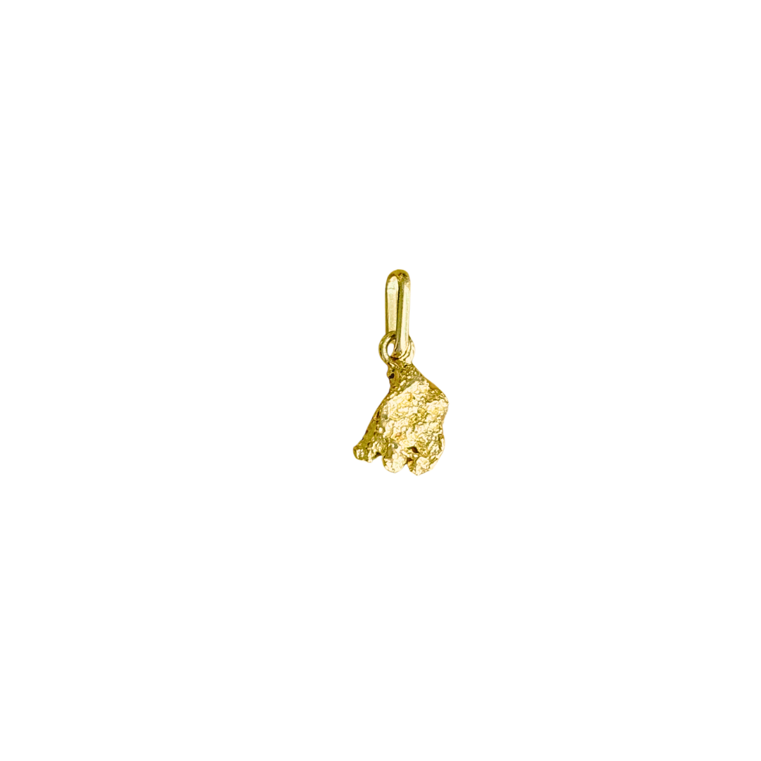 Pendentif Pépite - Or Jaune 916