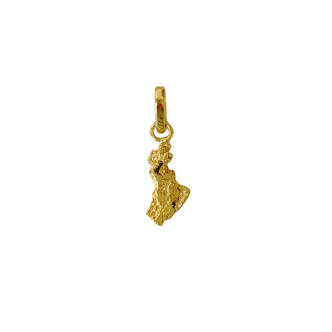Pendentif Pépite - Or Jaune 916