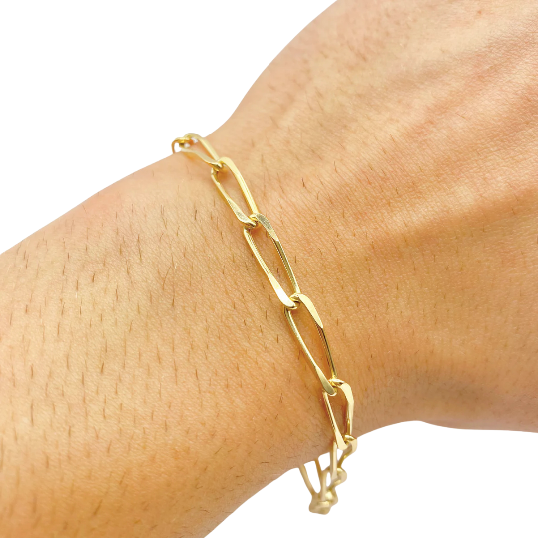 Bracelet Maille Cheval - Or Jaune 750