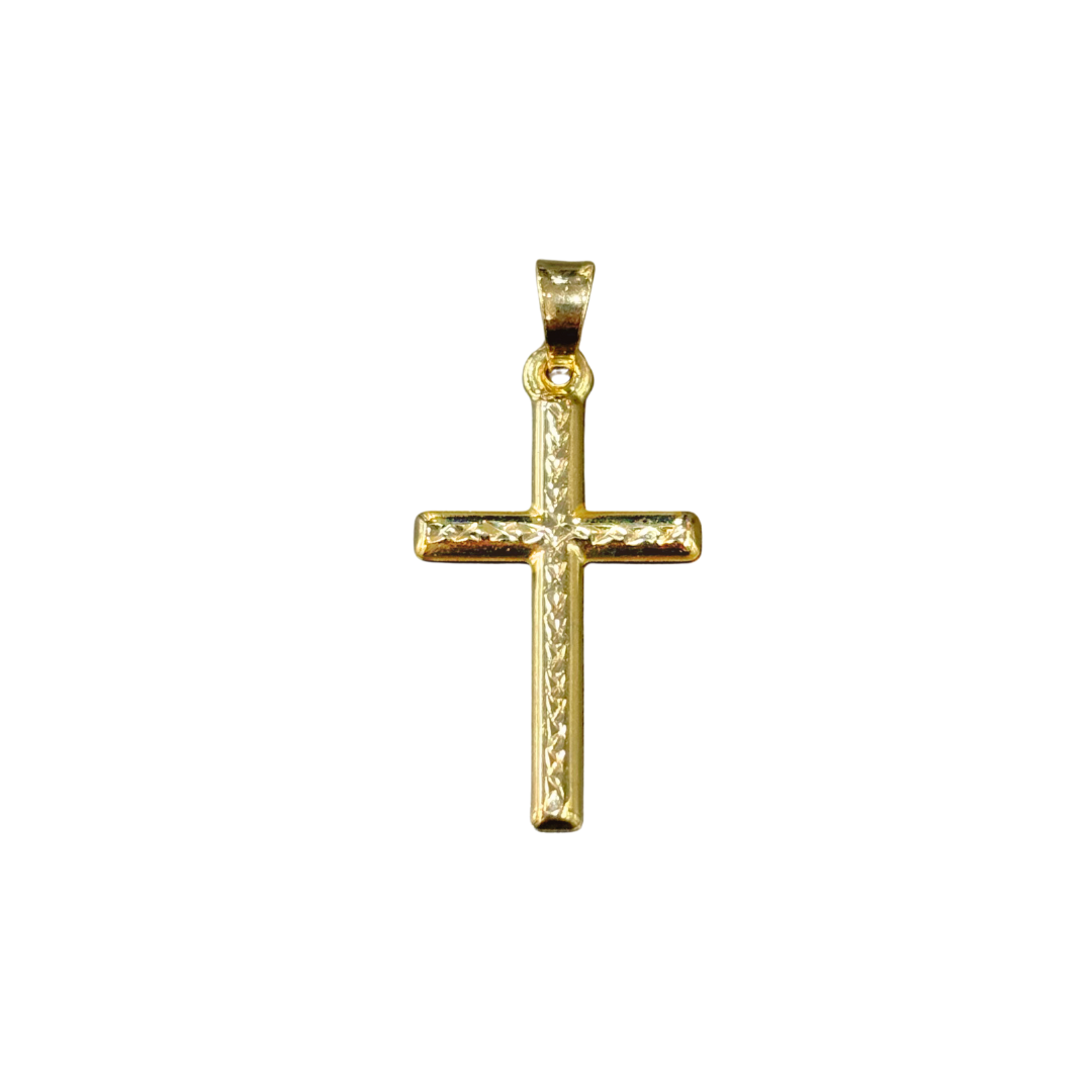 Pendentif Croix - Or Jaune 750