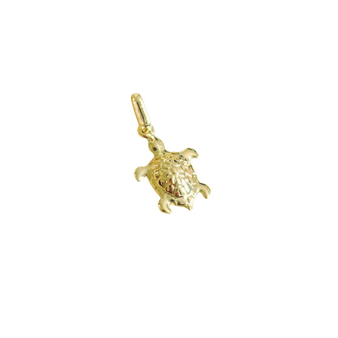 Pendentif Tortue - Or Jaune 750
