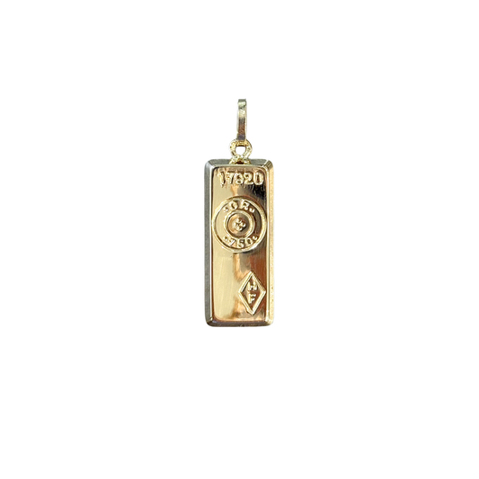 Pendentif Lingotin - Or Jaune 750