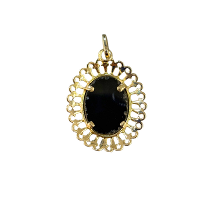 Pendentif Vintage - Or Jaune 750 & Camée