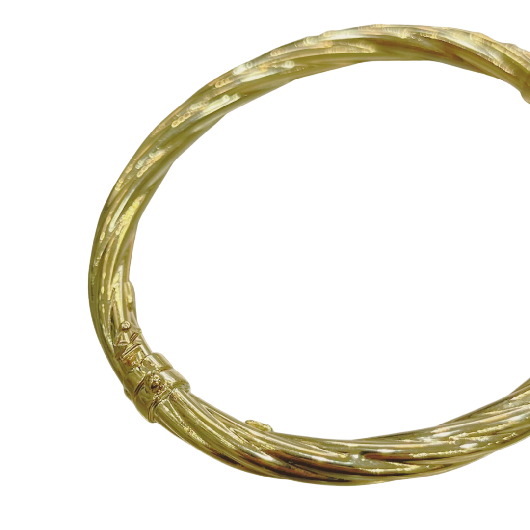 Bangle Bracelet - 750 Yellow Gold