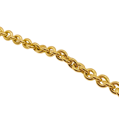 Bracelet Maille Jaseron - Or Jaune 750