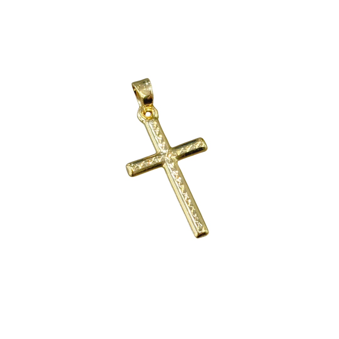 Pendentif Croix - Or Jaune 750