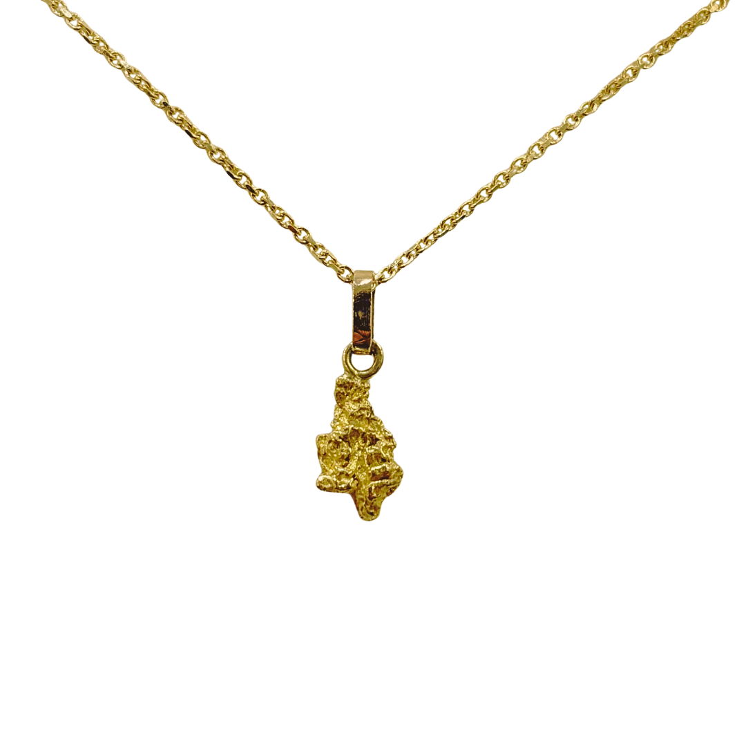 Collier Pépite - Or Jaune 750 & 900