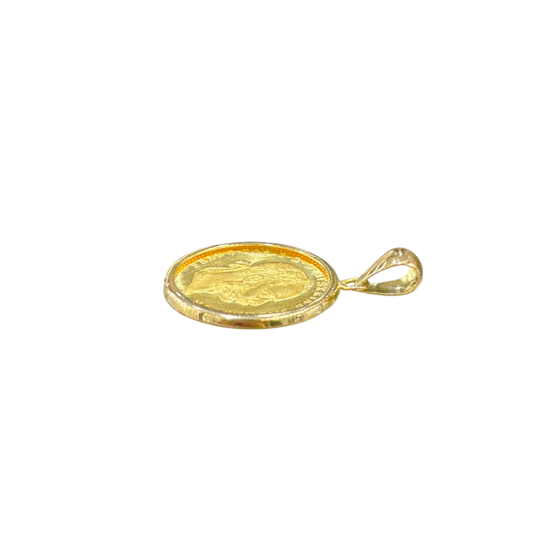Pendentif Pièce - Or Jaune 750 & Pièce 1 Ducat