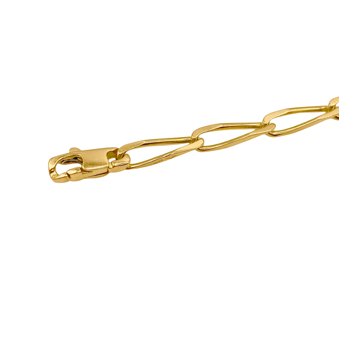 Bracelet Maille Cheval - Or Jaune 750