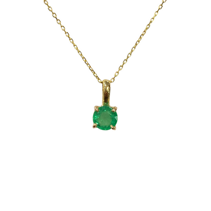 Collier Lapuna - Or Jaune 750 & Émeraude