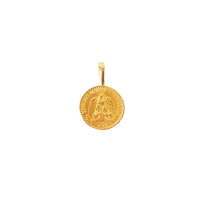 Pendentif Pièce - Or Jaune 750 & Pièce 2 Pesos