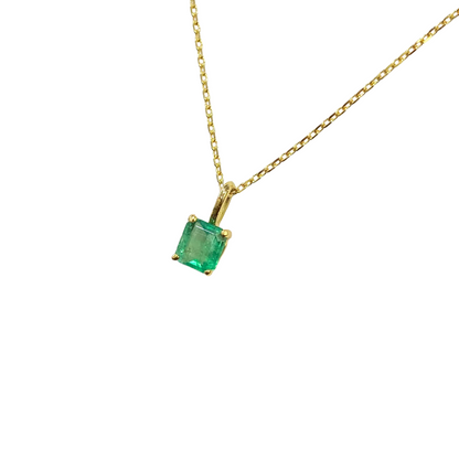 Collier Lapuna - Or Jaune 750 & Émeraude