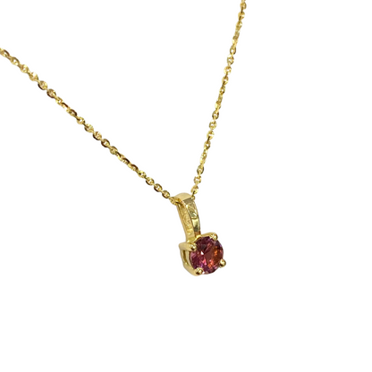 Collier Lapuna - Or Jaune 750 & Tourmaline