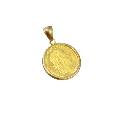 Pendentif Pièce - Or Jaune 750 & Pièce 1 Ducat